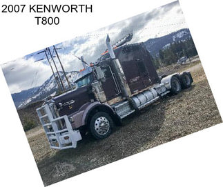 2007 KENWORTH T800