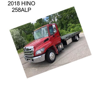 2018 HINO 258ALP