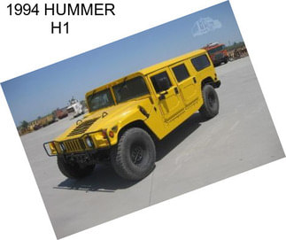 1994 HUMMER H1