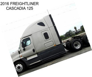 2016 FREIGHTLINER CASCADIA 125