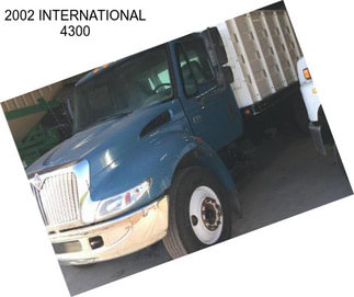 2002 INTERNATIONAL 4300