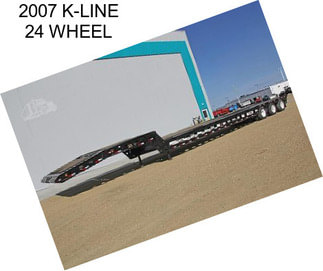 2007 K-LINE 24 WHEEL