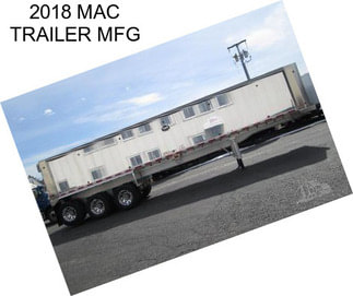 2018 MAC TRAILER MFG