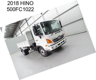 2018 HINO 500FC1022