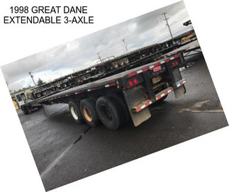 1998 GREAT DANE EXTENDABLE 3-AXLE