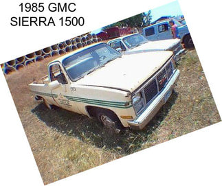 1985 GMC SIERRA 1500