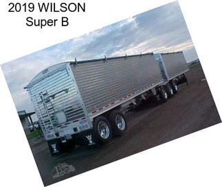 2019 WILSON Super B