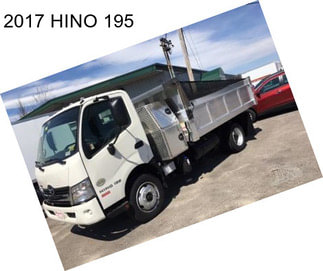 2017 HINO 195