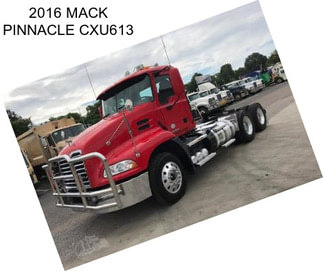 2016 MACK PINNACLE CXU613