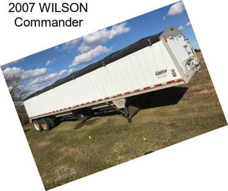 2007 WILSON Commander