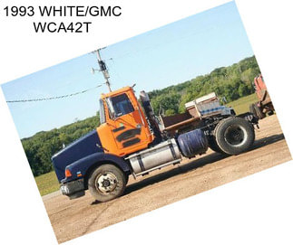 1993 WHITE/GMC WCA42T
