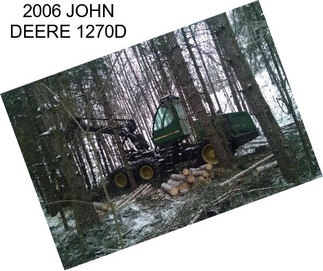 2006 JOHN DEERE 1270D