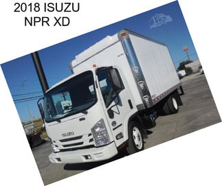 2018 ISUZU NPR XD