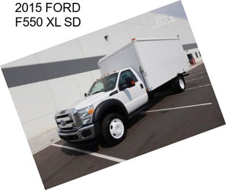 2015 FORD F550 XL SD