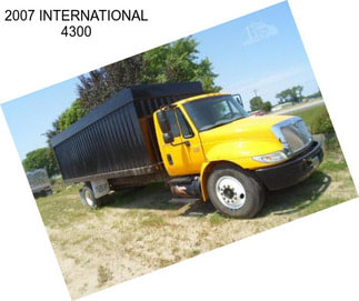 2007 INTERNATIONAL 4300