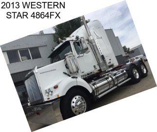 2013 WESTERN STAR 4864FX