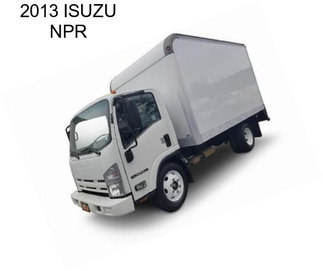 2013 ISUZU NPR