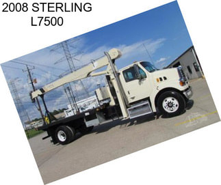 2008 STERLING L7500