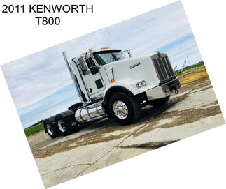 2011 KENWORTH T800