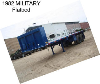 1982 MILITARY Flatbed