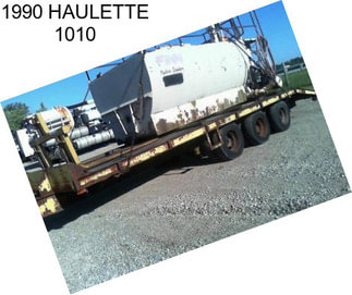 1990 HAULETTE 1010