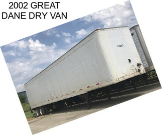 2002 GREAT DANE DRY VAN