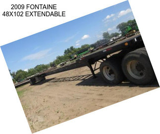 2009 FONTAINE 48X102 EXTENDABLE