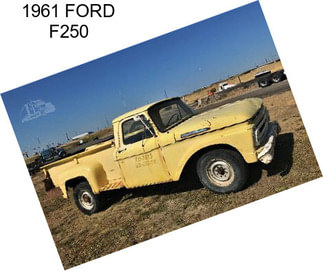 1961 FORD F250