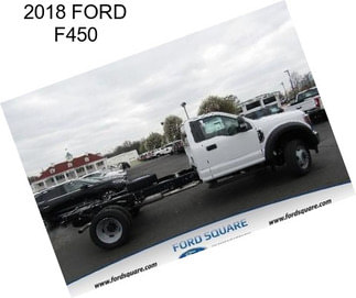 2018 FORD F450