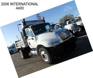 2006 INTERNATIONAL 4400