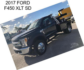 2017 FORD F450 XLT SD