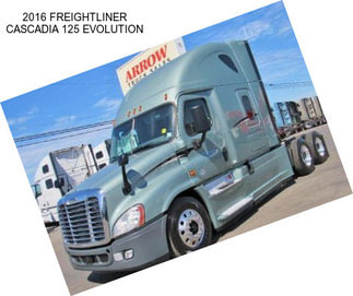 2016 FREIGHTLINER CASCADIA 125 EVOLUTION