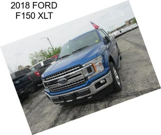 2018 FORD F150 XLT