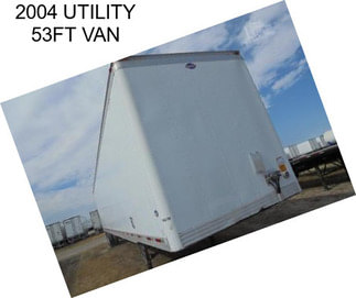 2004 UTILITY 53FT VAN