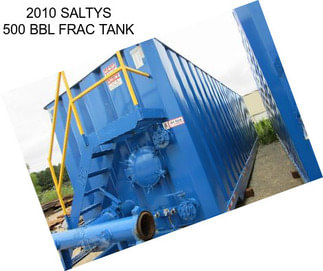 2010 SALTYS 500 BBL FRAC TANK