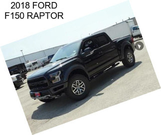 2018 FORD F150 RAPTOR