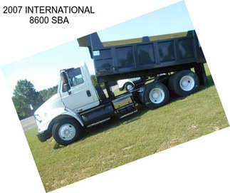 2007 INTERNATIONAL 8600 SBA