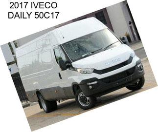 2017 IVECO DAILY 50C17