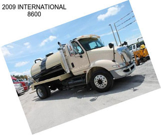 2009 INTERNATIONAL 8600