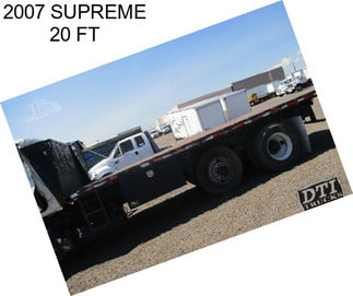 2007 SUPREME 20 FT