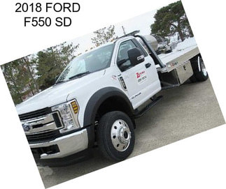 2018 FORD F550 SD