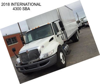 2018 INTERNATIONAL 4300 SBA