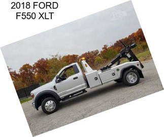 2018 FORD F550 XLT