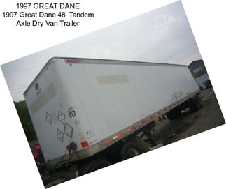 1997 GREAT DANE 1997 Great Dane 48\' Tandem Axle Dry Van Trailer