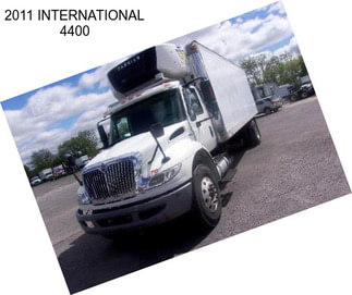 2011 INTERNATIONAL 4400