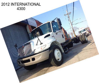 2012 INTERNATIONAL 4300