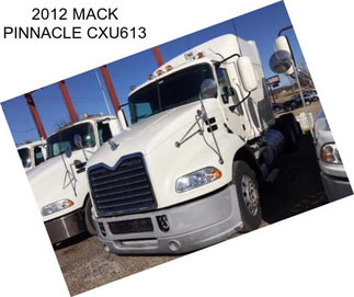 2012 MACK PINNACLE CXU613