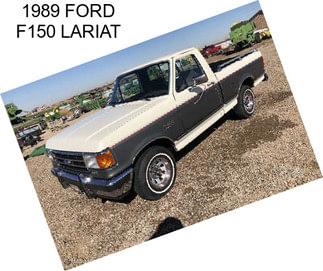 1989 FORD F150 LARIAT