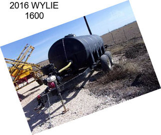 2016 WYLIE 1600