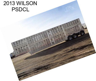 2013 WILSON PSDCL